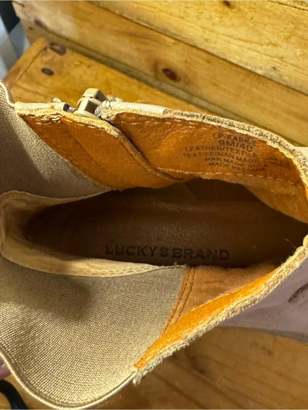 Lucky Brand Eabile Booties Women’s Ankle Boots - Size 9M